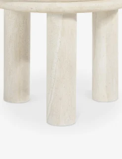 Roma Round Side Table by Button Atelier x Co.House Designs