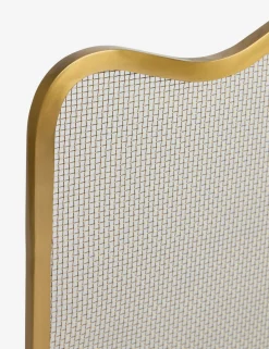 Rook Fireplace Screen by Sarah Sherman Samuel