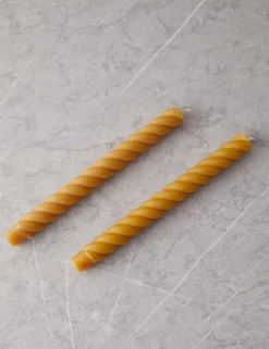 Rope Taper Candles (Set Of 2) by Greentree Home