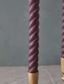 Rope Taper Candles (Set Of 2) by Greentree Home