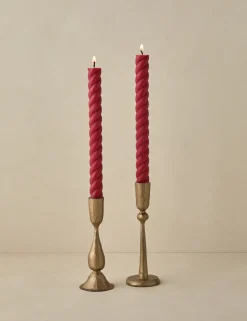 Rope Taper Candles (Set Of 2) by Greentree Home