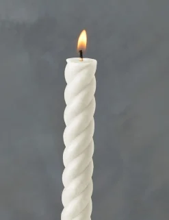 Rope Taper Candles (Set Of 2) by Greentree Home