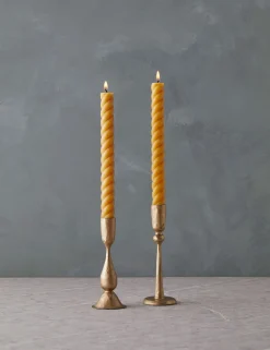 Rope Taper Candles (Set Of 2) by Greentree Home