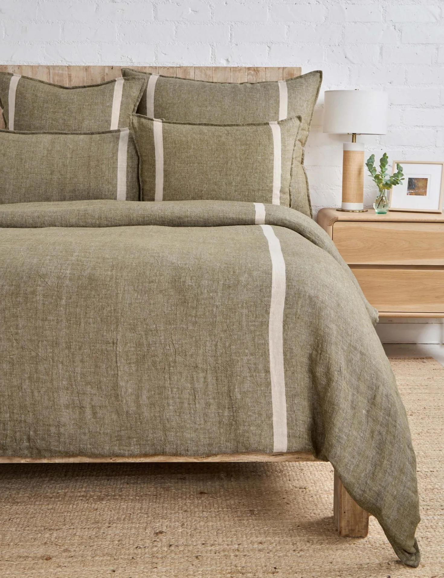 Rory Linen Duvet Cover by Pom Pom at Home