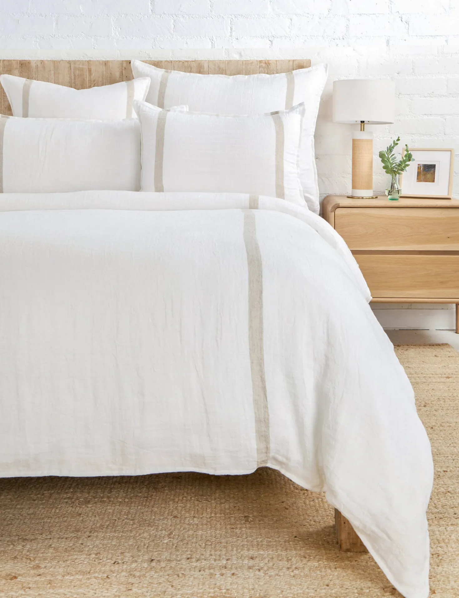 Rory Linen Duvet Cover by Pom Pom at Home
