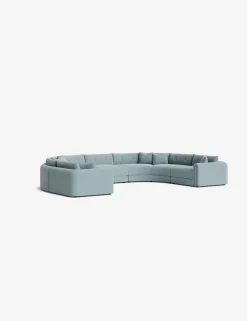 Rosado Modular U-Shaped Sectional Sofa