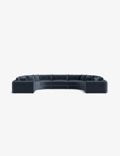 Rosado Modular U-Shaped Sectional Sofa