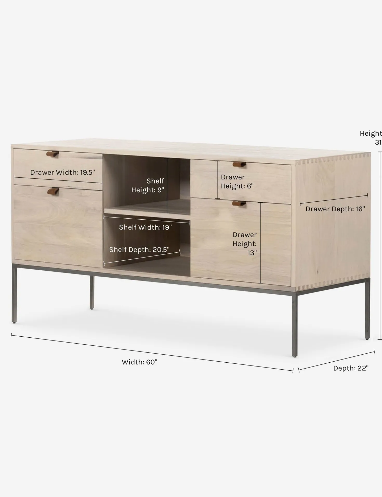 Rosamonde Filing Sideboard