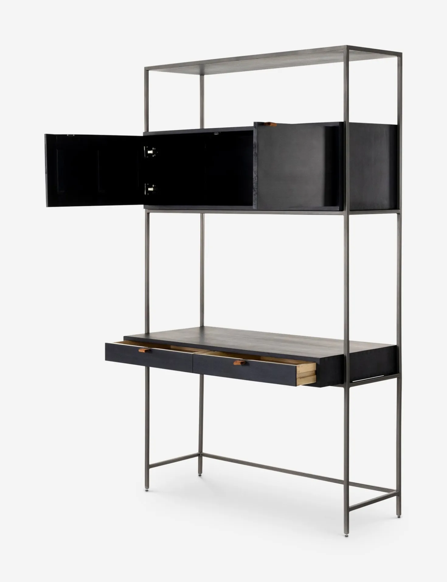 Rosamonde Modular Bookcase Desk