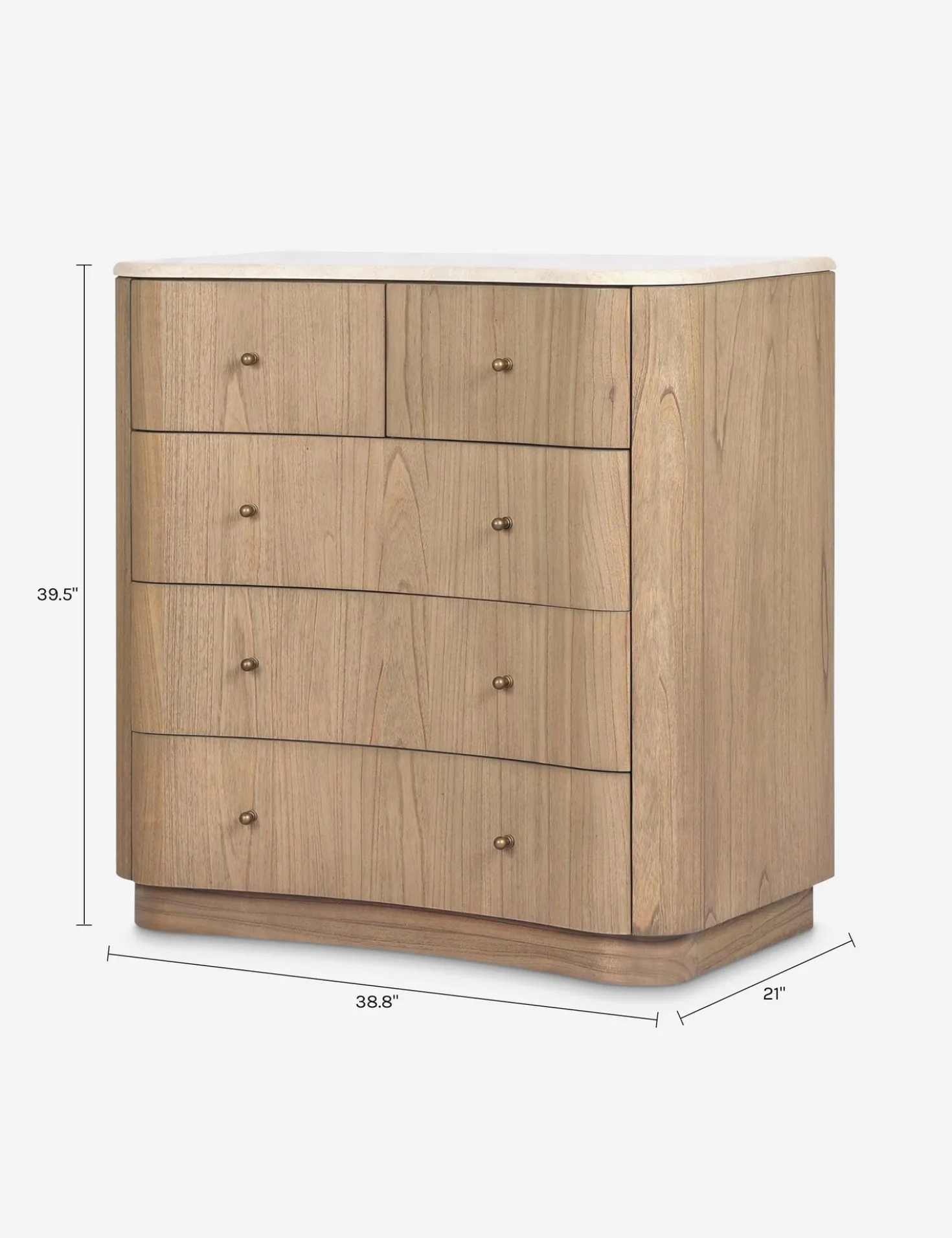 Rosebury 5-Drawer Dresser
