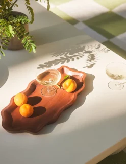 Ruffle Serving Tray by Sarah Sherman Samuel