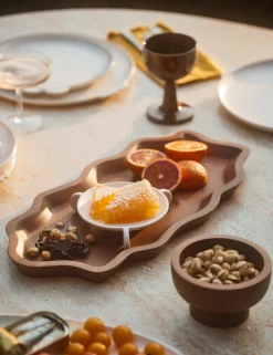 Ruffle Serving Tray by Sarah Sherman Samuel