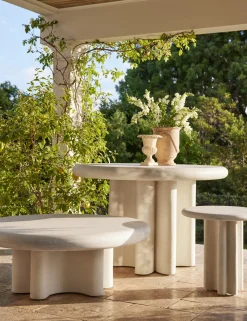 Ruiz Indoor / Outdoor Round Side Table