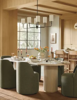 Rutherford Oval Dining Table