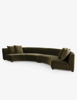 Saban Curved Sofa