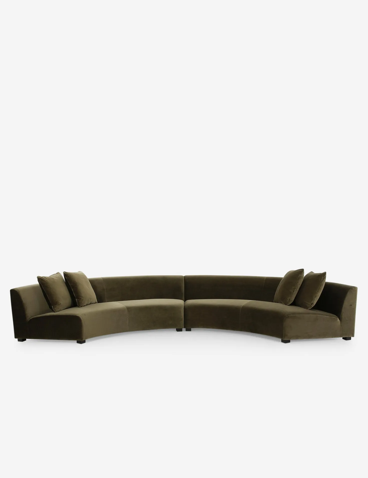 Saban Curved Sofa