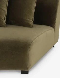 Saban Curved Sofa