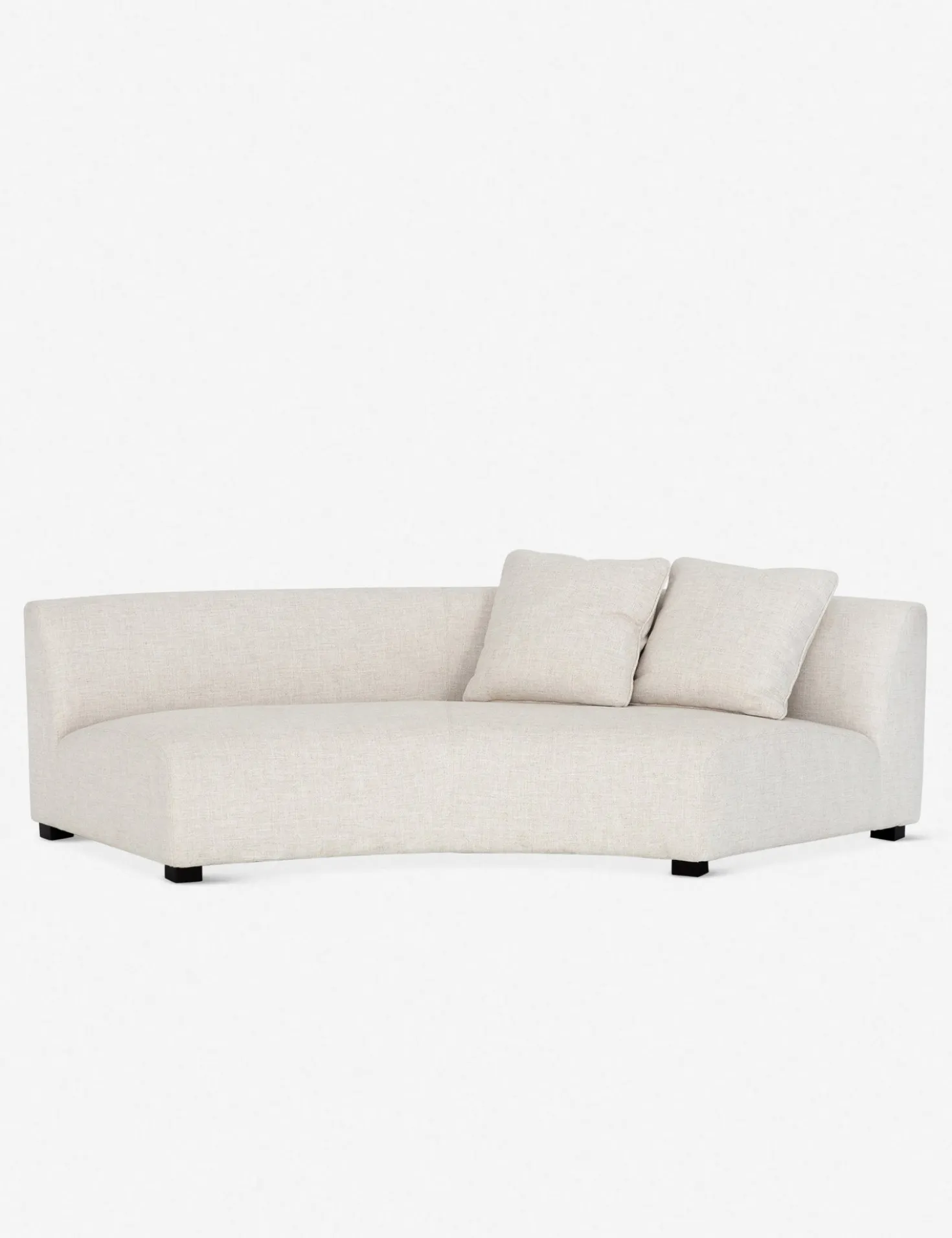 Saban Curved Sofa