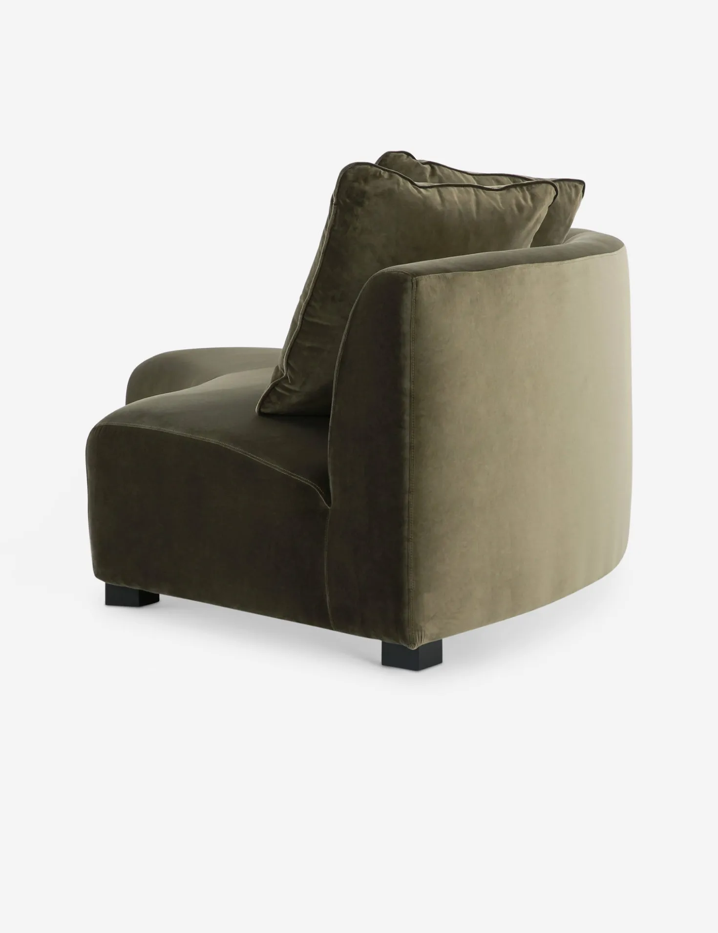 Saban 2-Piece Curved Sectional Sofa