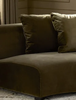 Saban 2-Piece Curved Sectional Sofa