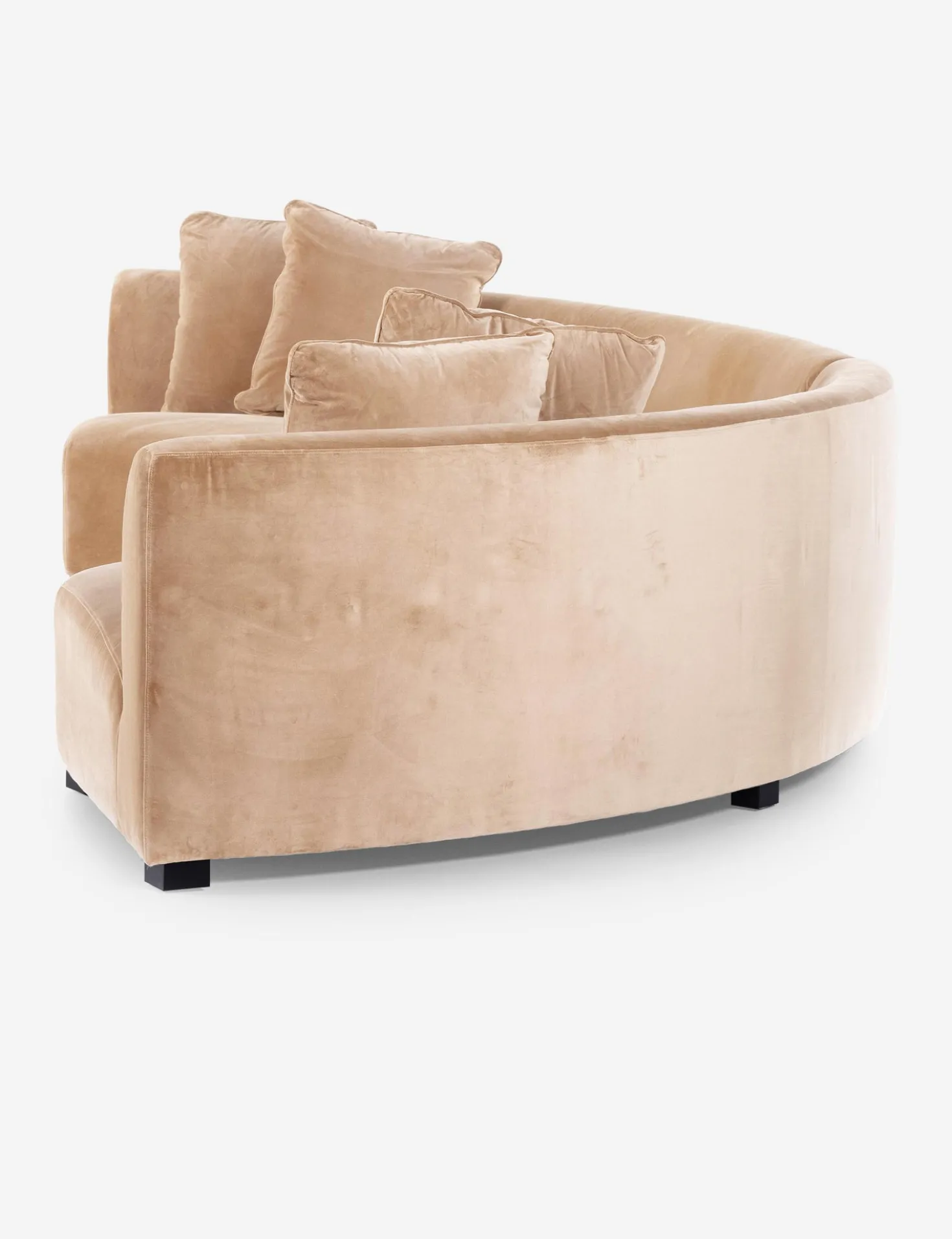 Saban 2-Piece Curved Sectional Sofa