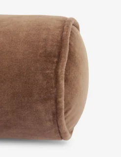 Sabine Velvet Bolster Pillow