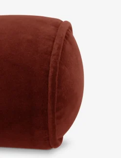 Sabine Velvet Bolster Pillow