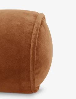Sabine Velvet Bolster Pillow