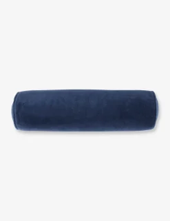 Sabine Velvet Bolster Pillow
