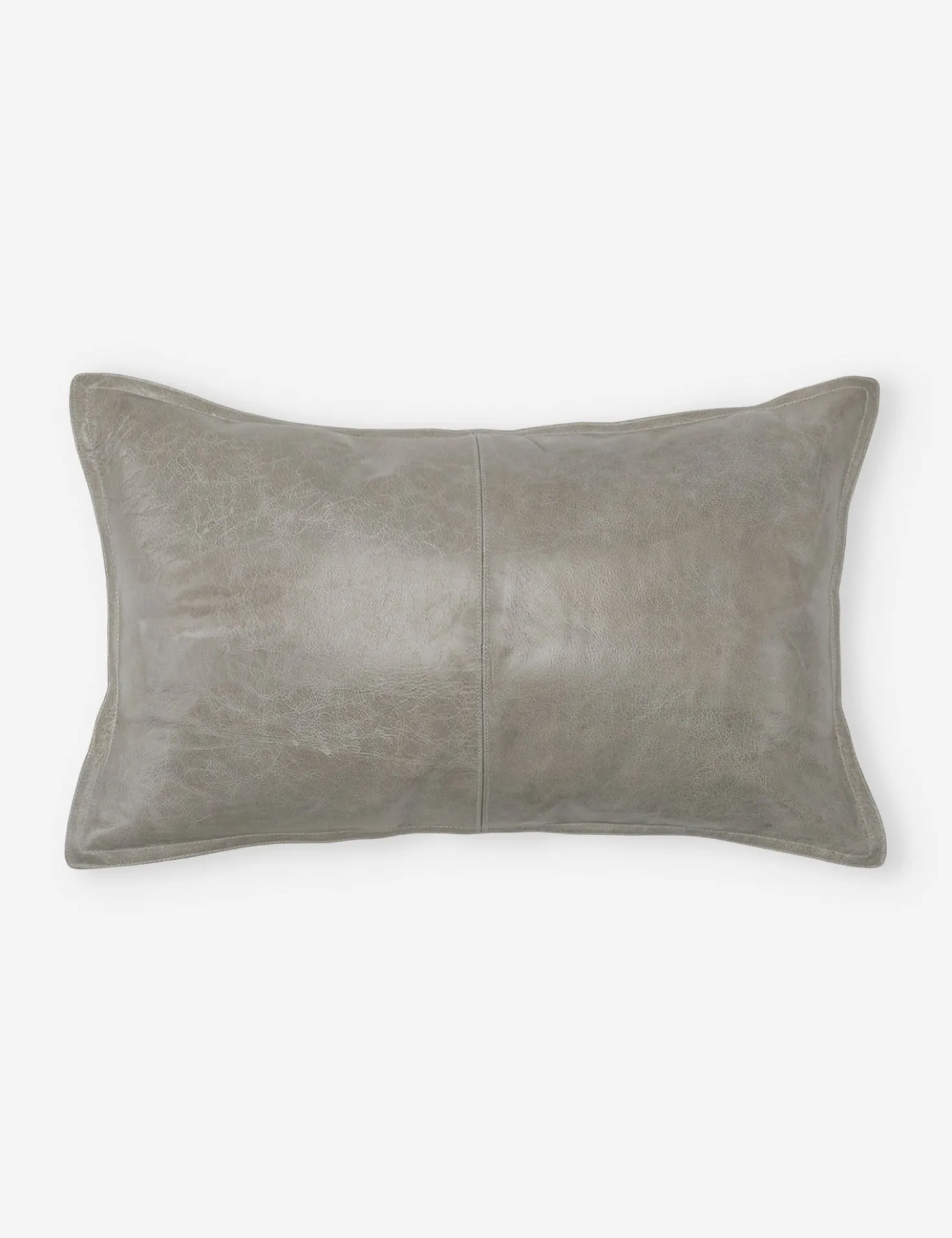 Sabrea Leather Lumbar Pillow
