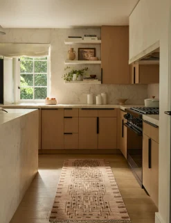 Saffron Hand-Knotted Wool Rug