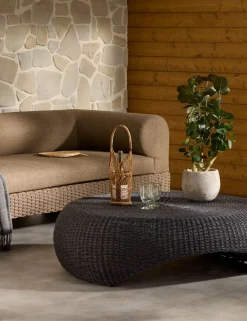 Salgado Outdoor Round Coffee Table