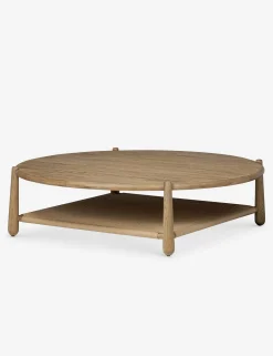 Salvador Round Coffee Table by Amber Lewis x Four Hands