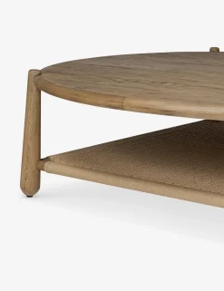 Salvador Round Coffee Table by Amber Lewis x Four Hands