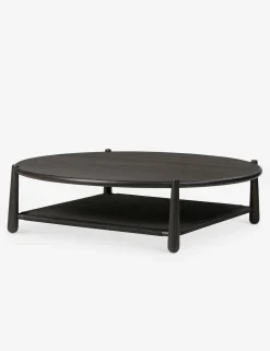 Salvador Round Coffee Table by Amber Lewis x Four Hands