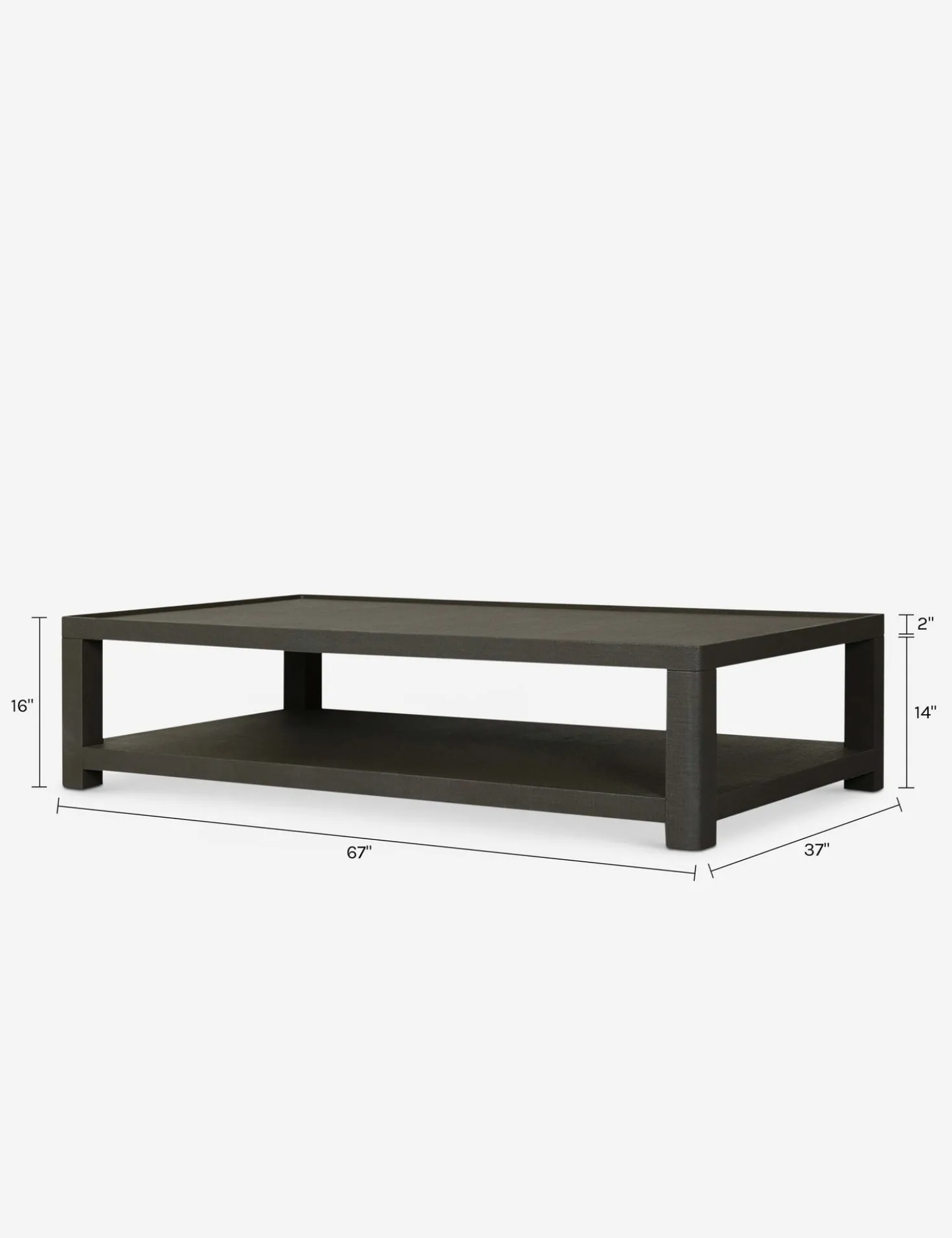 Sasha Coffee Table by Amber Lewis x Four Hands