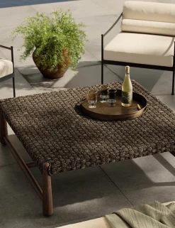 Savio Indoor / Outdoor Square Coffee Table by Amber Lewis x Four Hands