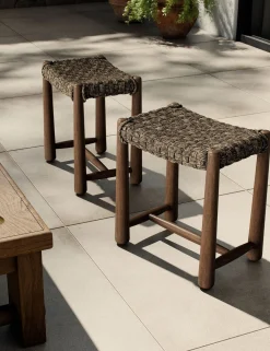Savio Indoor / Outdoor Stool by Amber Lewis x Four Hands