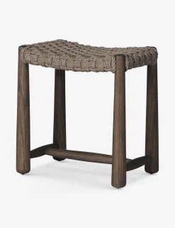 Savio Indoor / Outdoor Stool by Amber Lewis x Four Hands
