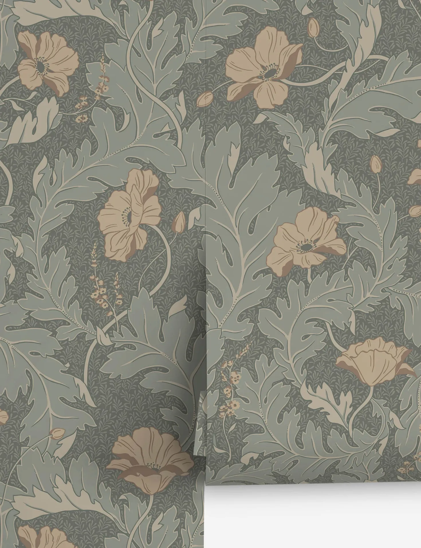 Scalamandre Charlotta Wallpaper by Sandberg