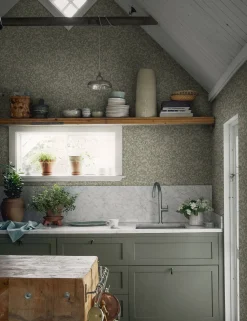Scalamandre Linnea Wallpaper by Sandberg