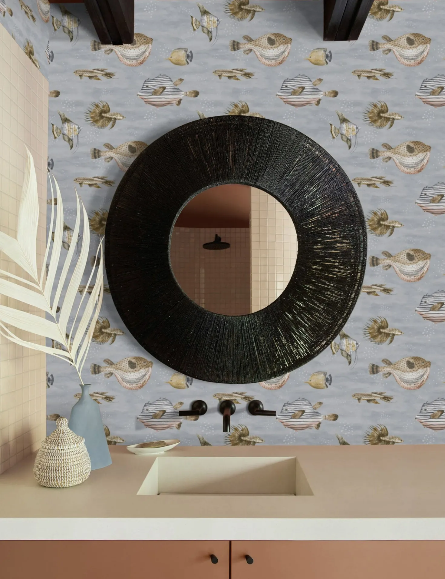 Scalamandre Oceanna Wallpaper by Sandberg