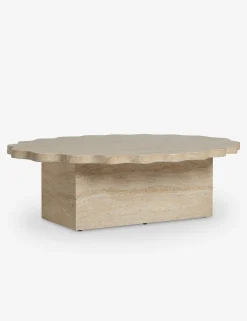 Scalloped Indoor / Outdoor Coffee Table by Sarah Sherman Samuel