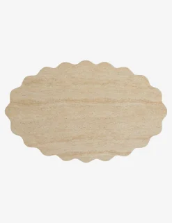 Scalloped Indoor / Outdoor Coffee Table by Sarah Sherman Samuel