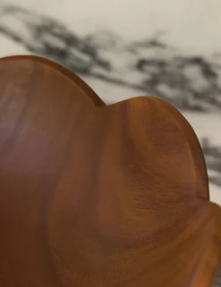 Scalloped Wood Bowl by Sarah Sherman Samuel