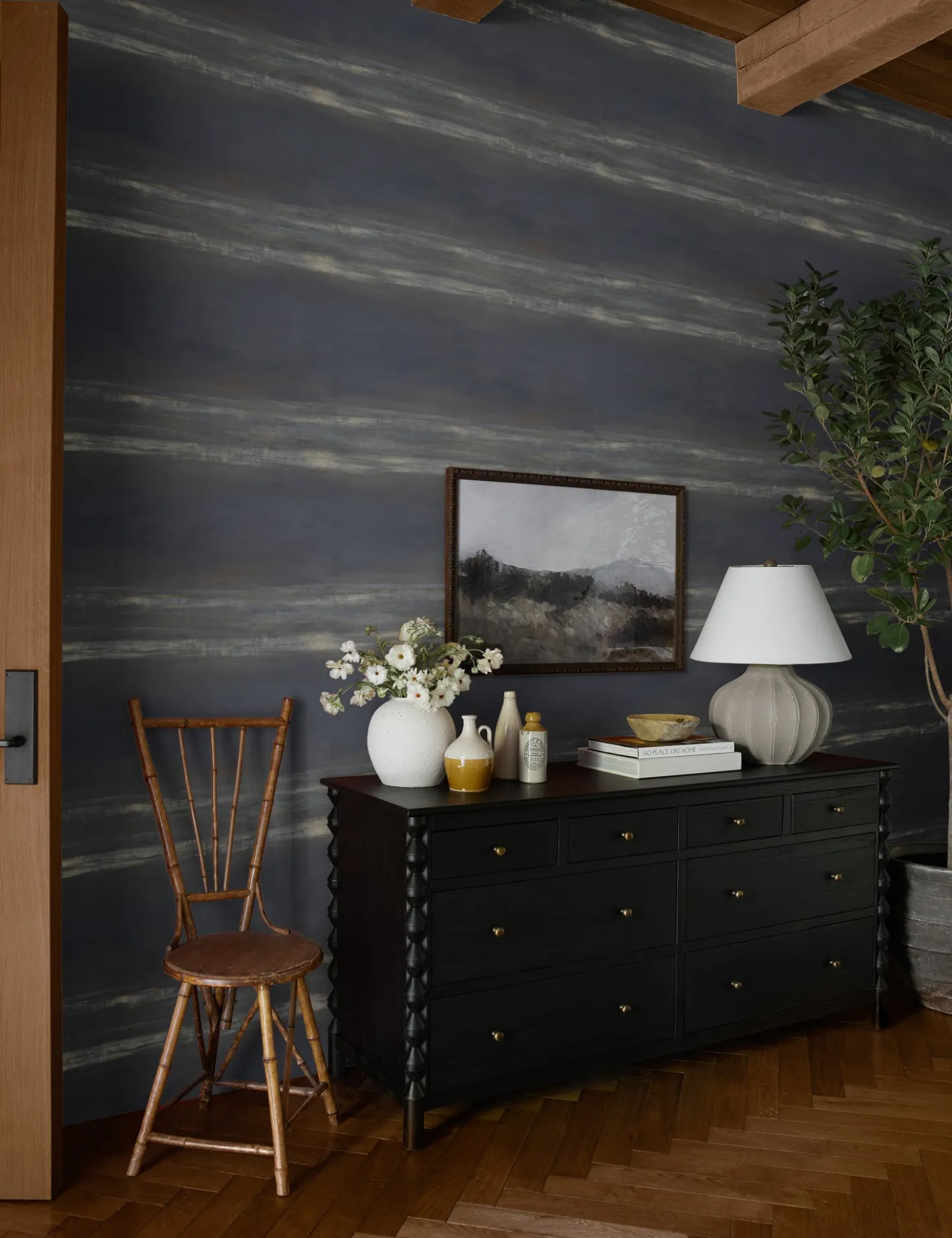 Serene Reflection Wallpaper by Carol Benson