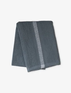 (Set of 2) Organic Block Rib Hand Towels by Mungo