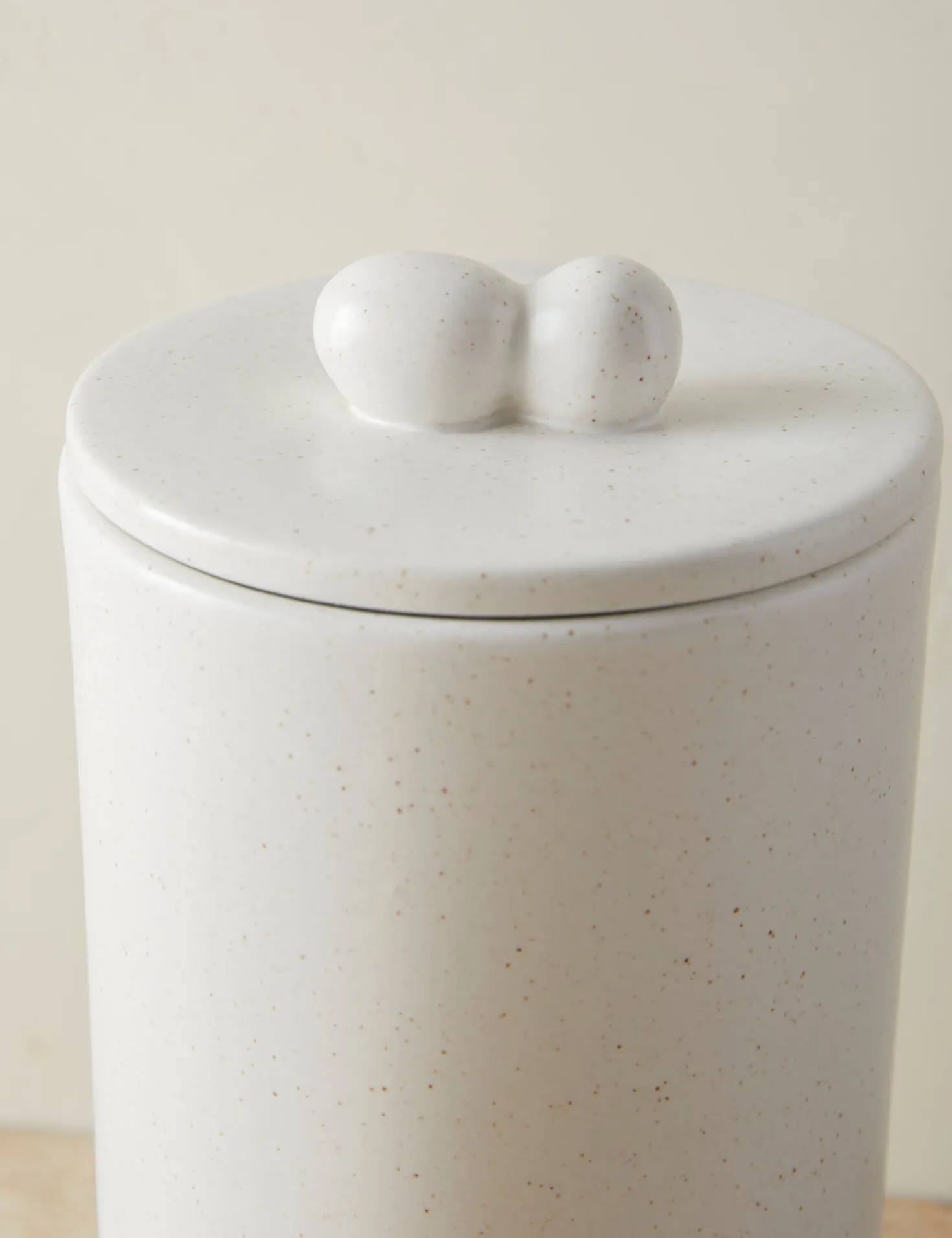Shapeshifter Ceramic Canister (Set of 3) by Sarah Sherman Samuel