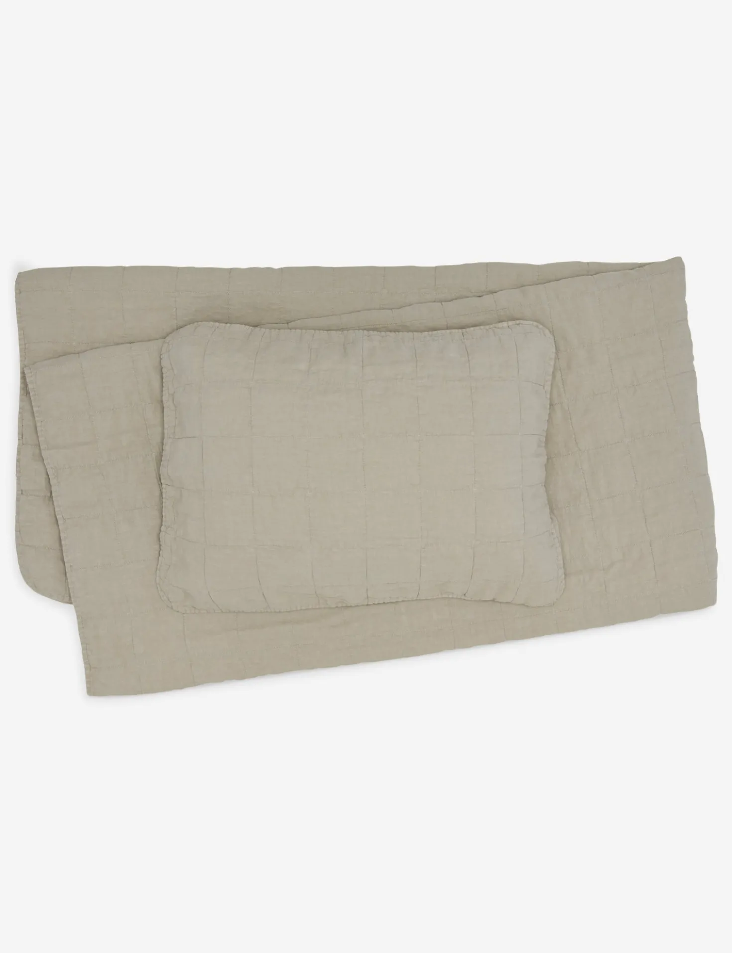 Simple Linen Quilt by Hawkins New York