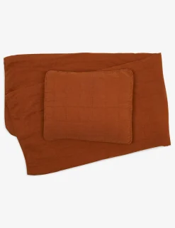 Simple Linen Quilt by Hawkins New York